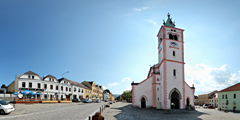 Nmst - ped kostelem - Virtual Tour/Panorama